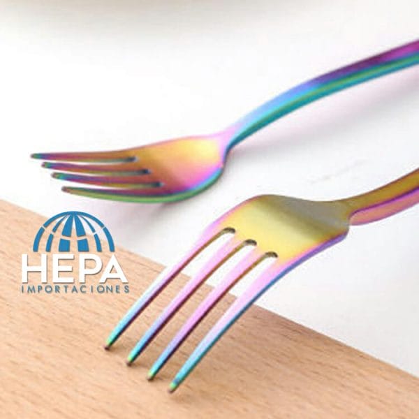 Hepa importaciones import uruguay cocina juego de cubiertos tenedor cuchillo cuchara sopera cubiertos