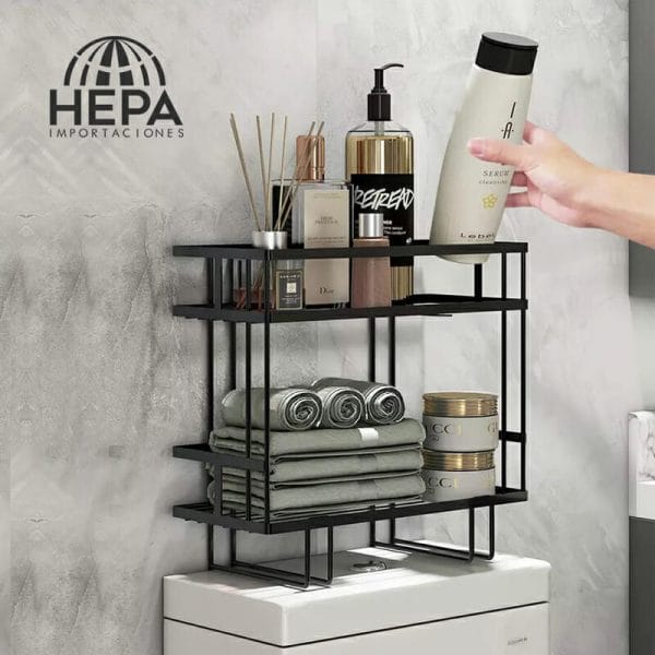 hepa importaciones import uruguay organizadores de baño toalla maquillaje jabon cremas shampoo